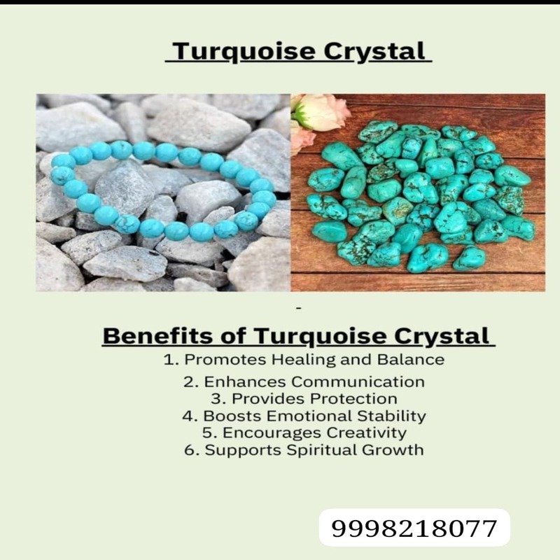 Turquoise Crystal Bracelet