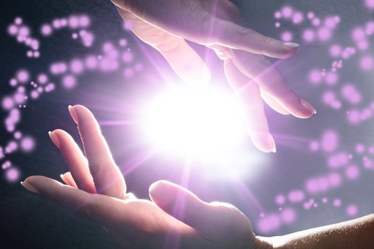 Reiki healing session
